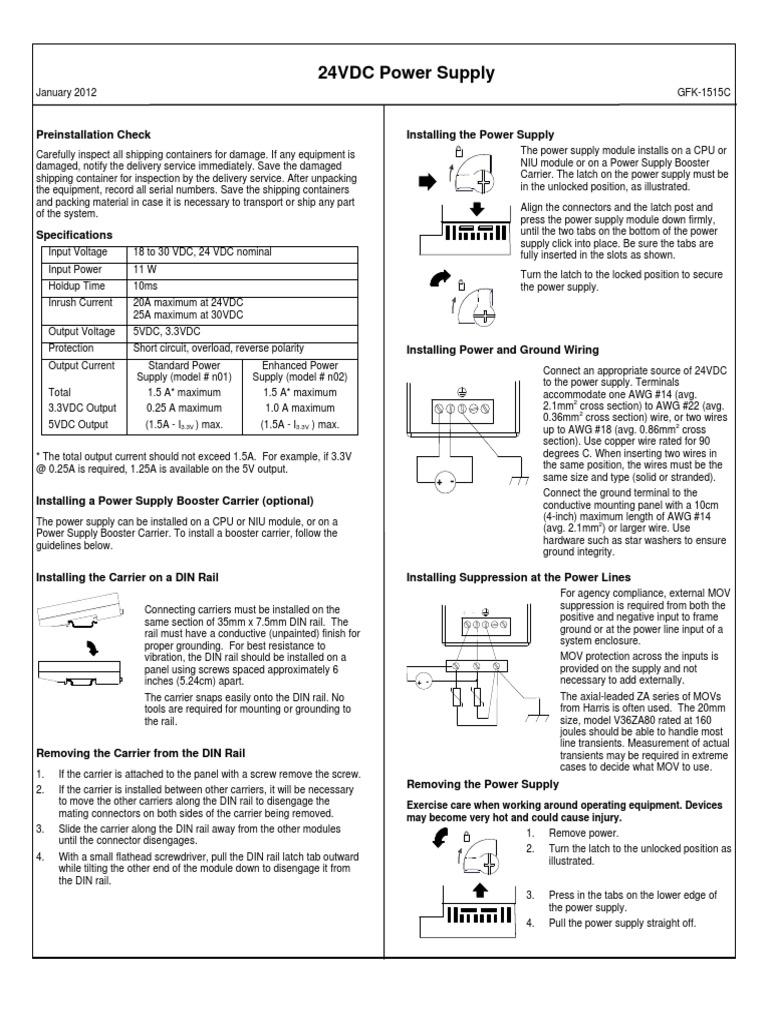 11 Alimentation Versamax Io PDF Power Supply Electrical Components
