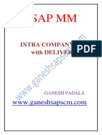 SAP MM Stock Transport Order With Delivery Via Shipping