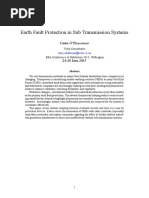 Earth Fault Protection in Sub Transmission Systems