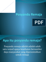 Posyandu Remaja