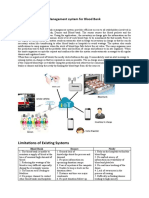 Iot Based Inventory Management System For Blood Bank: Limitations of Existing Systems