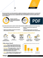 Cloud Datasheet: Unleash The Power of Simulation!