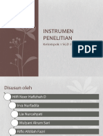 Kelompok 1 - SGD J - Instrumen Penelitian - Metodologi Penelitian