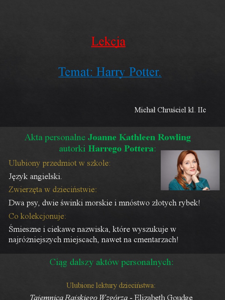Harry Potter I Dziecko Przeklęte Pdf