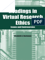 Elizabeth A. Buchanan - Readings in Virtual Research Ethics - Issues and Controversies-Information Science Publishing (2003)