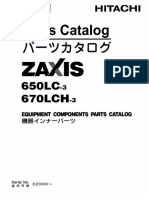 Manual de Peças Hitachi Zaxis 670