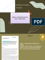 Analisa Dan Pendidikan Kesehatan Prostatitis