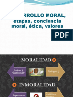 Desarrollo moral, ética y valores