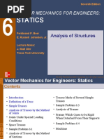 Statics: Vector Mechanics For Engineers