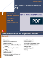 Statics: Vector Mechanics For Engineers