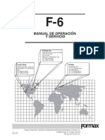 Manual de Formax f6