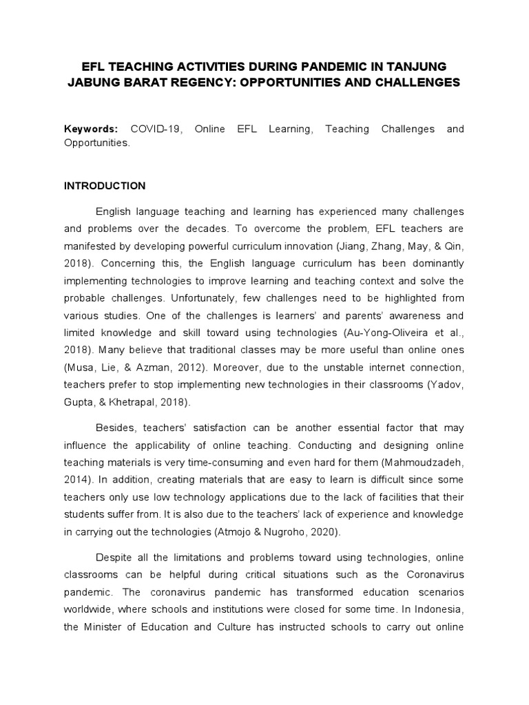 Teaching Activities During Covid | PDF | Educational Technology ...