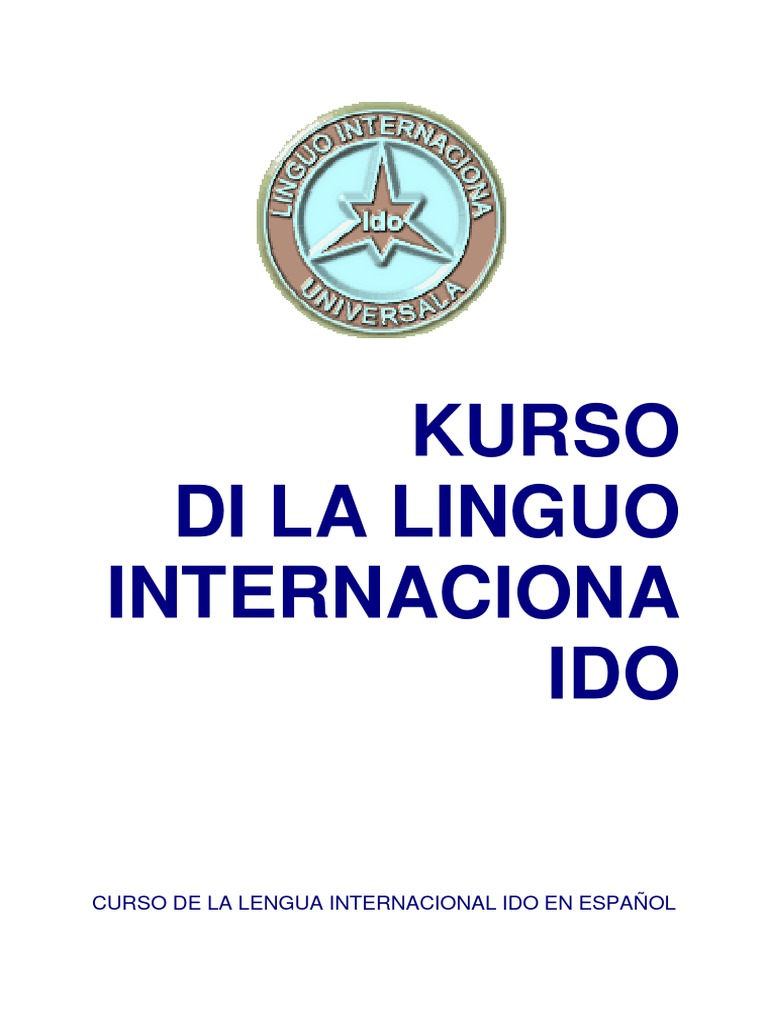 Curso de Ido | PDF | Verbo | Lingüística
