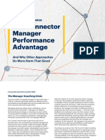The Connector Manager Performance Advantage: Executive Guidance