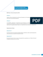 Decreto 38 1994 de 19 de Marzo (PORNA)