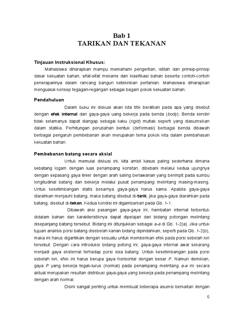 Tarikan Dan Tekanan Pdf