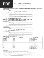 Unit 7. Cultural Diversity