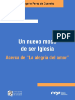 PEREZ DE GUEREÑU, G., Un Nuevo Modo de Ser Iglesia. Acerca de La Alegría Del Amor, 2017 (Fbteologia - Rafasoto, 20191212)