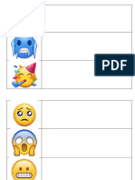 Atividade de interpretação de emojis