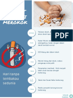 Leaflet Hari Tanpa Tembakau Sedunia
