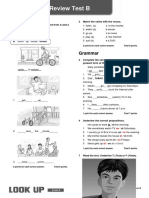 Units 9 - 10: Review Test B: Grammar