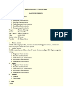 SAP - Gastroenteritis Baru