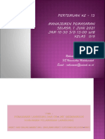 Materi Pertemuan Ke-13 Mk. Manajemen Pemasaran Tentang Pemasaran Langsung Dan On-Line (Membangun Hubungan Pelanggan Langsung)