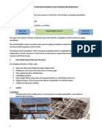 Piping Systems Erection On Multi Level Piperack Methodology