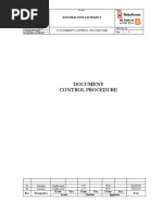 Engineering Document Control Procedure | PDF | Version Control | Document