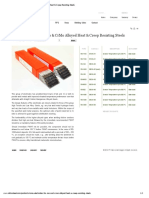 Mma Electrodes For Mo & Crmo Alloyed Heat & Creep Resisting Steels