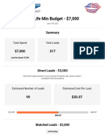 CDLLife Min Budget - $7,000
