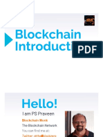 Blockchain - 1 Introduction