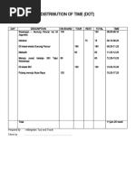 Tour Programme Format Template | PDF