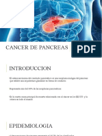 CANCER DE PANCREAS presentacion 2020