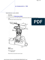 Brake Oil Pump, Shaft Seal, Changing (Serial No. - 1826) : Tool