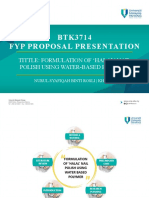 Fyp Slide Progress - Syafiqah - 16.06.2020