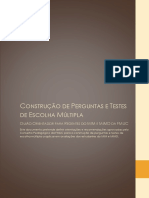 Guiao Para Construcao de Perguntas e Testes de Escolha Multipla CPedagogico Vs2 Jun2017