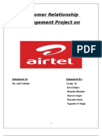 Group 16 CRM Project On Airtel 16