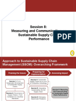 Session 8: Measuring and Communicating On Sustainable Supply Chain Performance