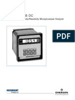 Manual 1054b DC Dual Cell Conductivity Rosemount