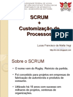 SCRUM + Customização de Processos