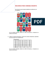 Tablas de Frecuencia Variable Discreta 22 Junio 2021 - 845 - 0