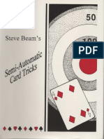 Semi-Automatic Card Tricks Vol.1 by Steve Beam 