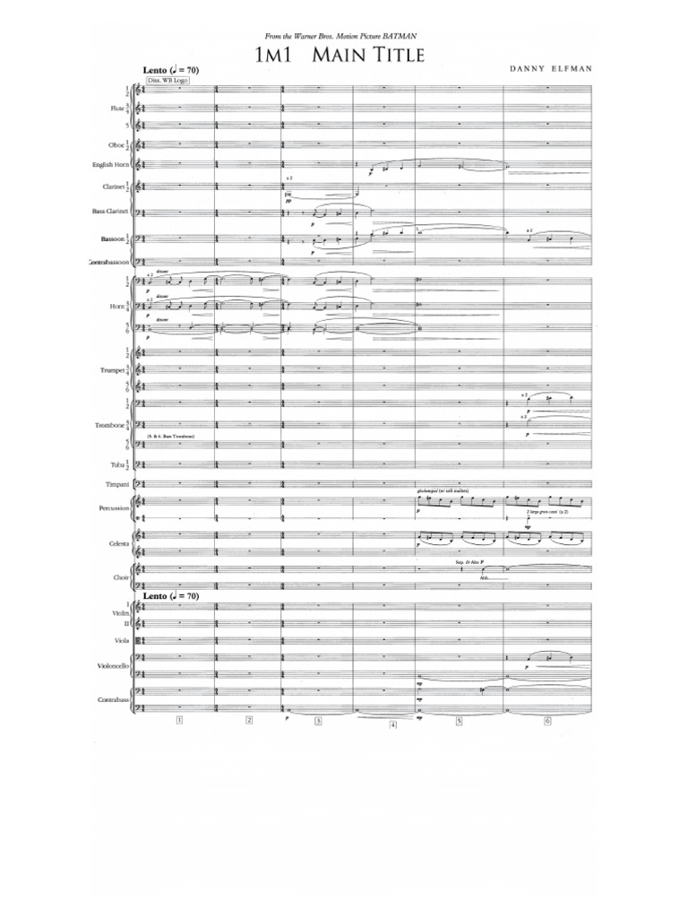 Batman Theme | PDF