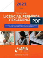 2021 Guia Licencias Permisos y Excedencias A4 - Apia