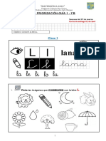 1°B - LENGUAJE Y COMUNICACIÓN - U1-Guía 1 - Instrucciones (Reparado)