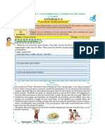 Ficha de Comunicaciòn Martes 22 de Junio