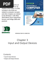 Comp03 - Input and Output Devices