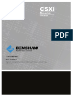 710 22165 00A Benshaw CSXi User Manual ES Web
