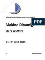 Makine Dinamiği - Semih Sezer